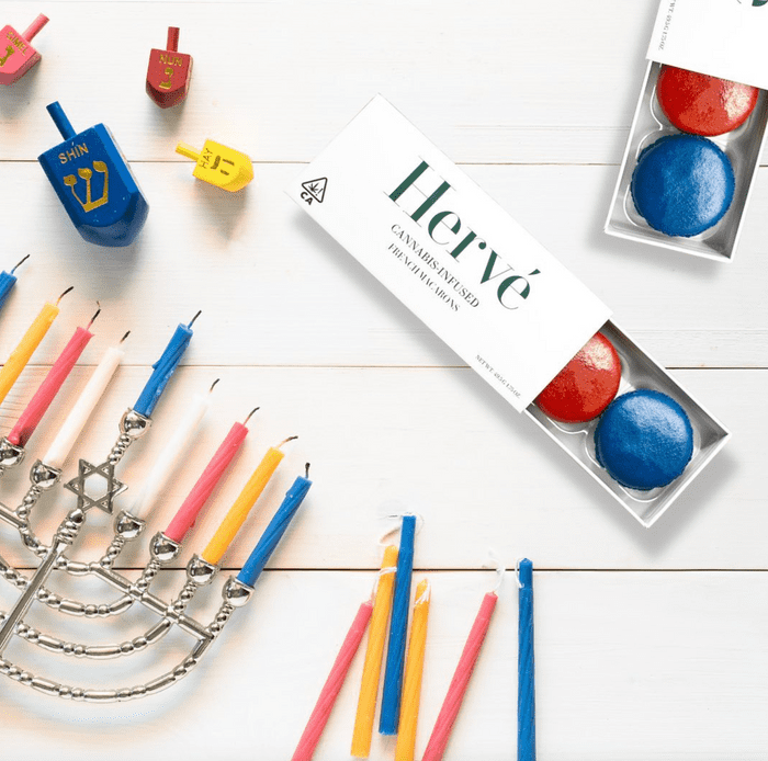 Herve macarons a perfect holiday gift.