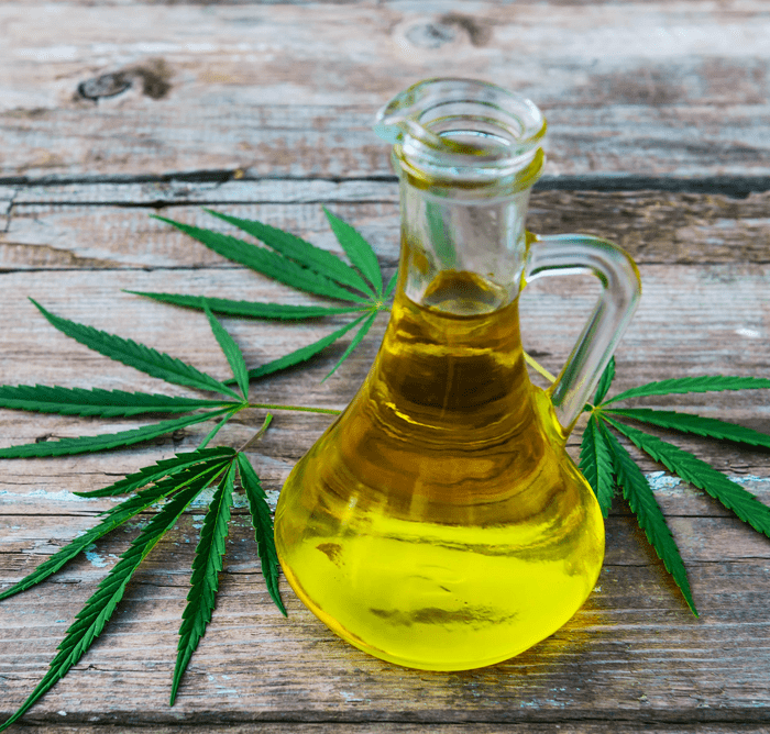 Cannabis infused oil