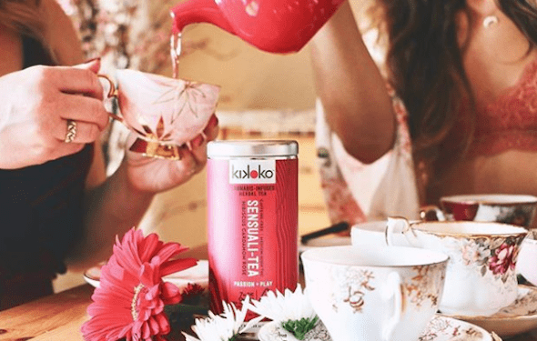 Kikoko's Sensuali-Tea marijuana-infused tea